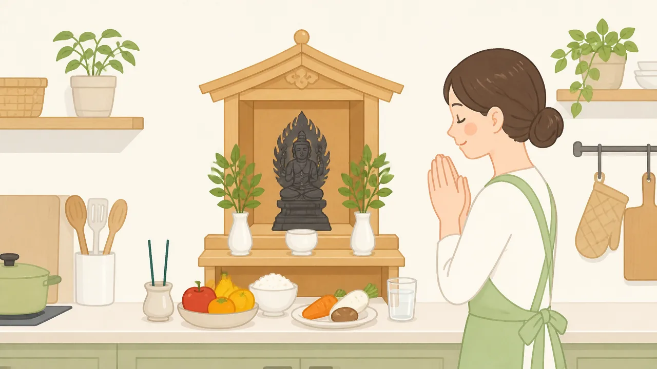 三宝荒神を台所に祀るのはなぜ？由来や意味をやさしく解説