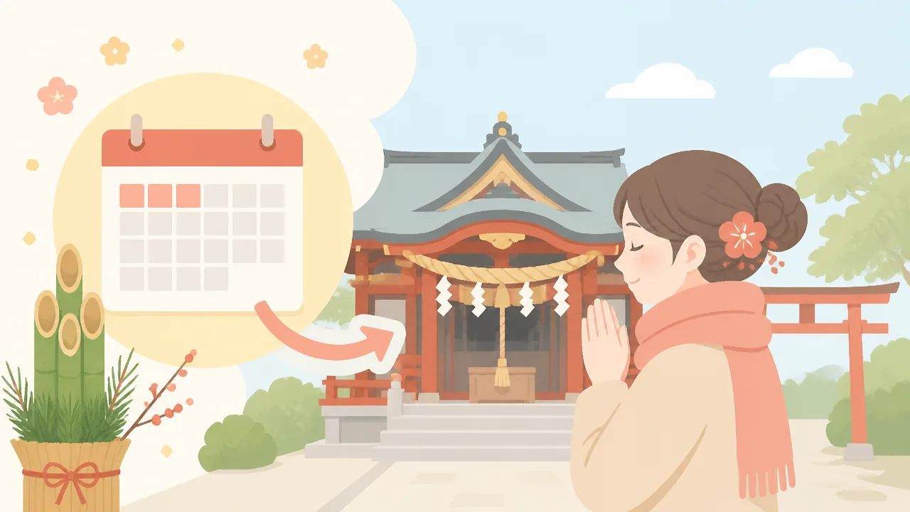初詣はいつまでに行く？時期の目安と遅れた場合を解説