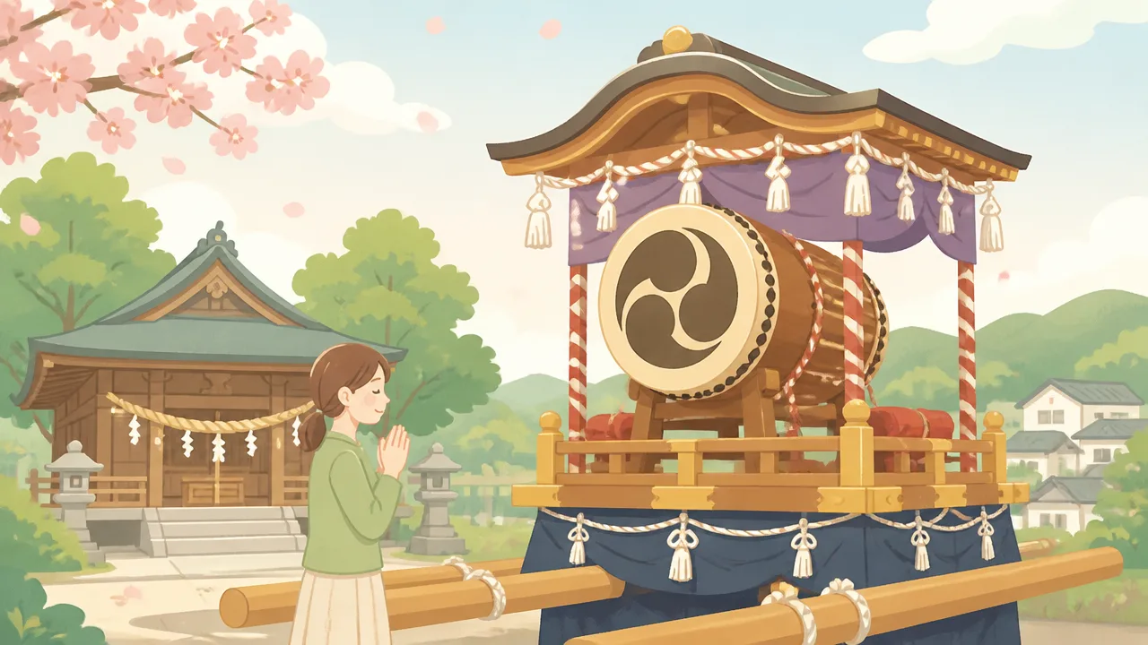 八幡神社の太鼓台の由来とは?歴史や祭りとの関わりをやさしく解説