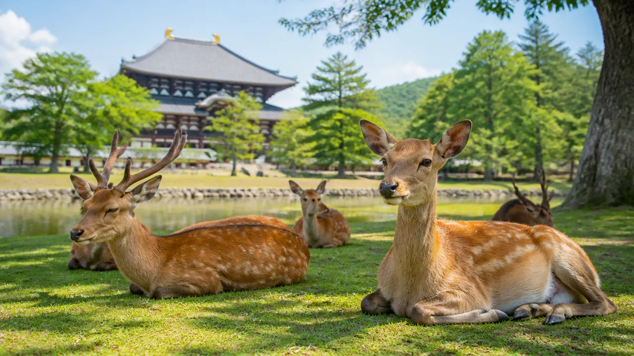 奈良の鹿はどこから来た？ルーツや奈良公園にいる理由を解説